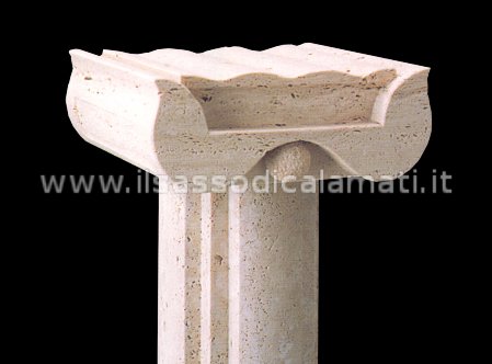 colonna moderna in pietra