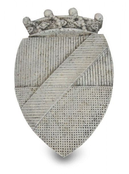 scudo pietra semplice corona