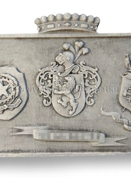 stemma repubblica italiana marmo antico